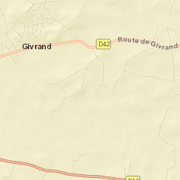 Givrand Street Map