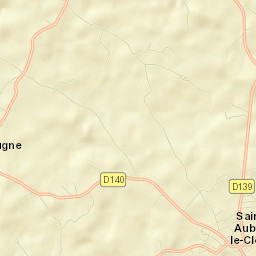 Saint-Aubin-le-Cloud Street Map