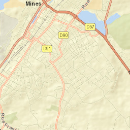 Montceau-les-Mines Street Map