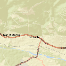 Dellach Street Map