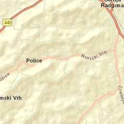 Gornja Radgona Street Map
