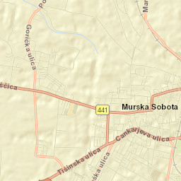 Murska Sobota Street Map