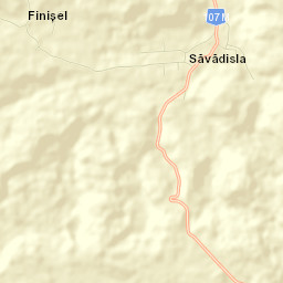 Comuna Săvădisla Street Map