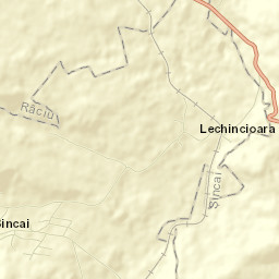 Lechincioara Street Map