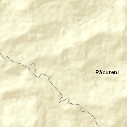 Păcureni Street Map