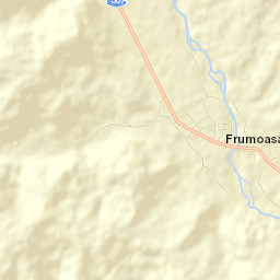 Frumoasa Street Map