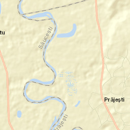 Prăjești Street Map