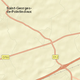 Saint-Georges-de-Pointindoux Street Map