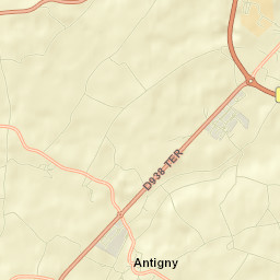 Antigny Street Map