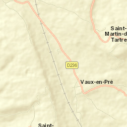 Département de Saône-et-Loire Street Map