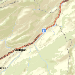 Boltigen Street Map