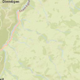 Diemtigen Street Map