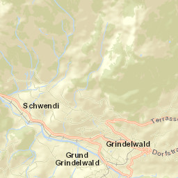 Grindelwald Street Map