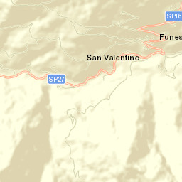 Funes - Villnoess Street Map