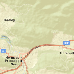 Hermagor-Pressegger See Street Map