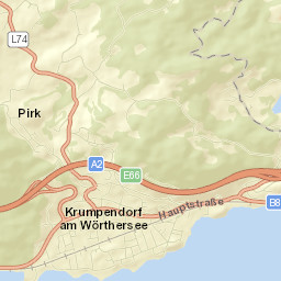 Krumpendorf Street Map