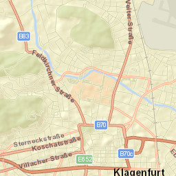 Völkermarkter Vorstadt Street Map
