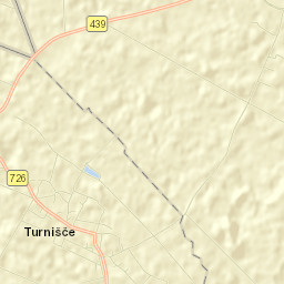 Turnišče Street Map