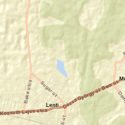 Lenti Street Map