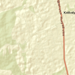 Kéthely Street Map