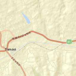 Tamási Street Map