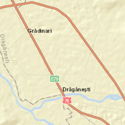 Comuna Drăgăneşti Street Map
