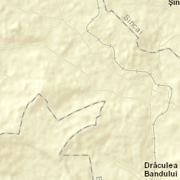 Drăculea Bandului Street Map