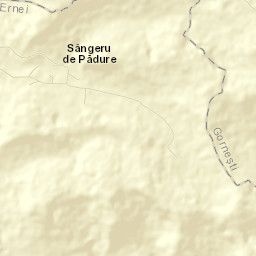 Sângeru de Pădure Street Map