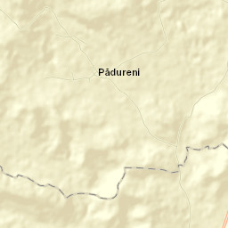Pădureni Street Map