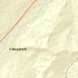 Călugăreni Street Map