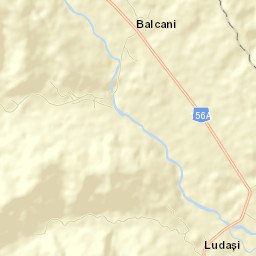 Comuna Balcani Street Map