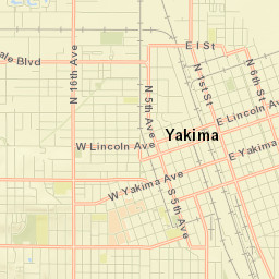 19-99 East Yakima Avenue, Yakima, WA Street Map