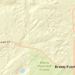 Breezy Point Street Map