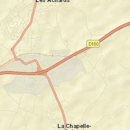 La Mothe-Achard Street Map