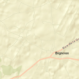 Buxerolles Street Map