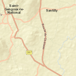 Saint-Gengoux-le-National Street Map