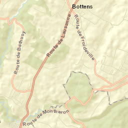 Bottens Street Map
