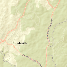 Froideville Street Map