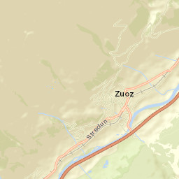 Zuoz Street Map