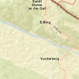 Sankt Stefan im Gailtal Street Map