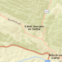 Nötsch im Gailtal Street Map