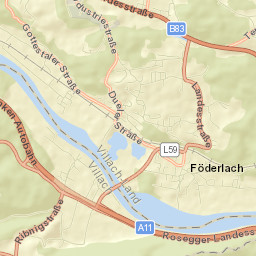 Wernberg Street Map