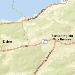 Schiefling am See Street Map