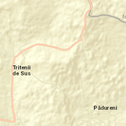 Tritenii de Sus Street Map