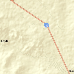 Comuna Dragomireşti Street Map