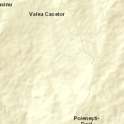 Poieneşti Street Map