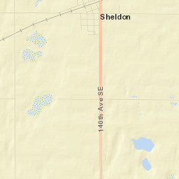 Sheldon Street Map