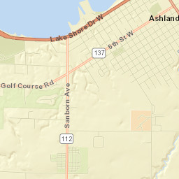 699 Main Street West, Ashland, WI 54806, USA Street Map