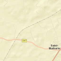 Saint-Mathurin Street Map