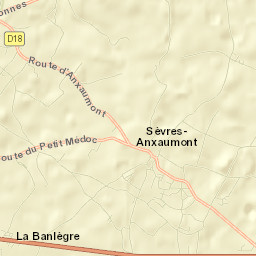 Sèvres-Anxaumont Street Map